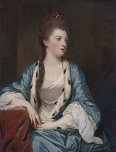 Portret van Elizabeth Kerr (1745-1780), markiezin van Lothian door Joshua Reynolds